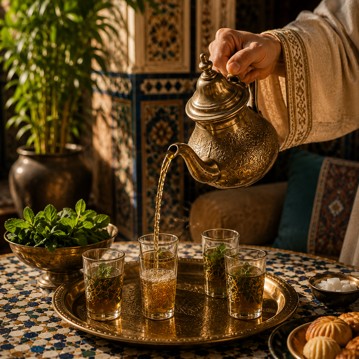 Moroccan Mint Tea Recipe