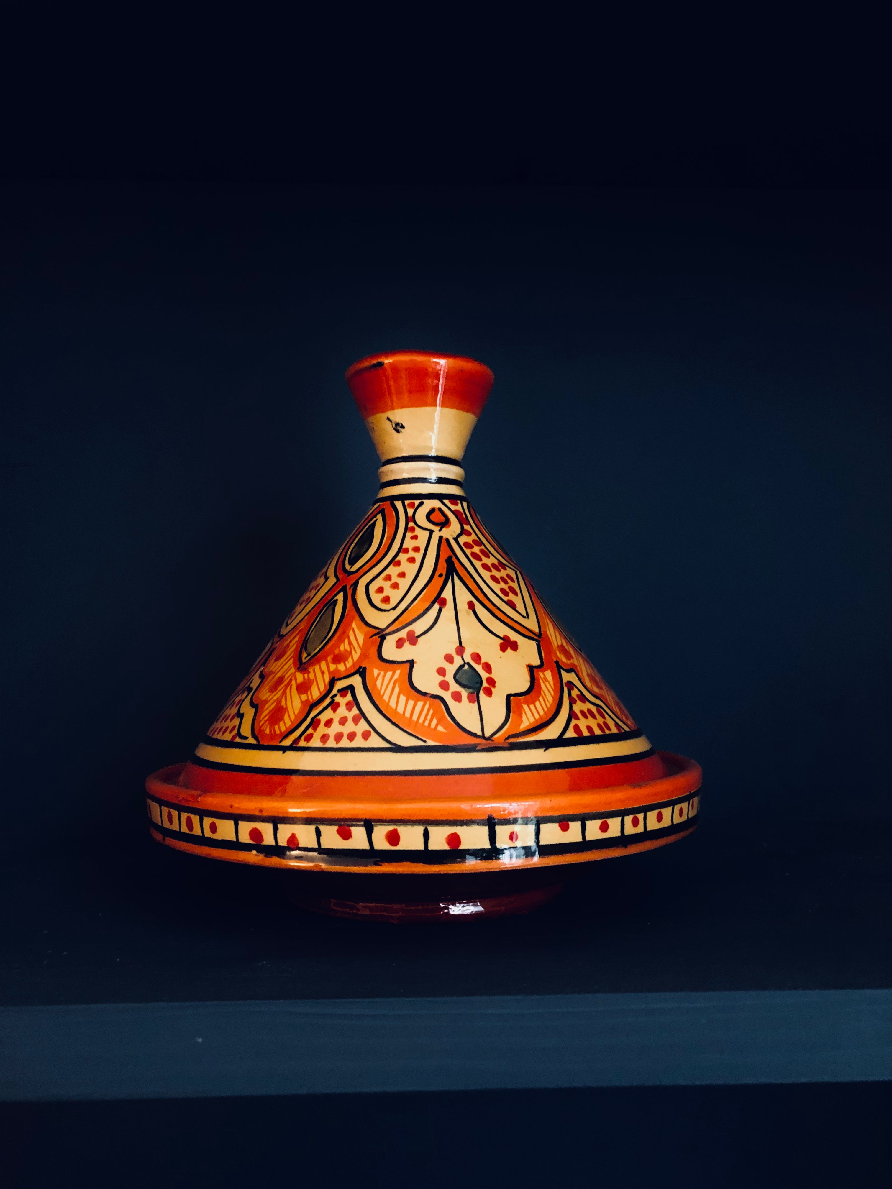 Sahara Orange and Yellow Tagine