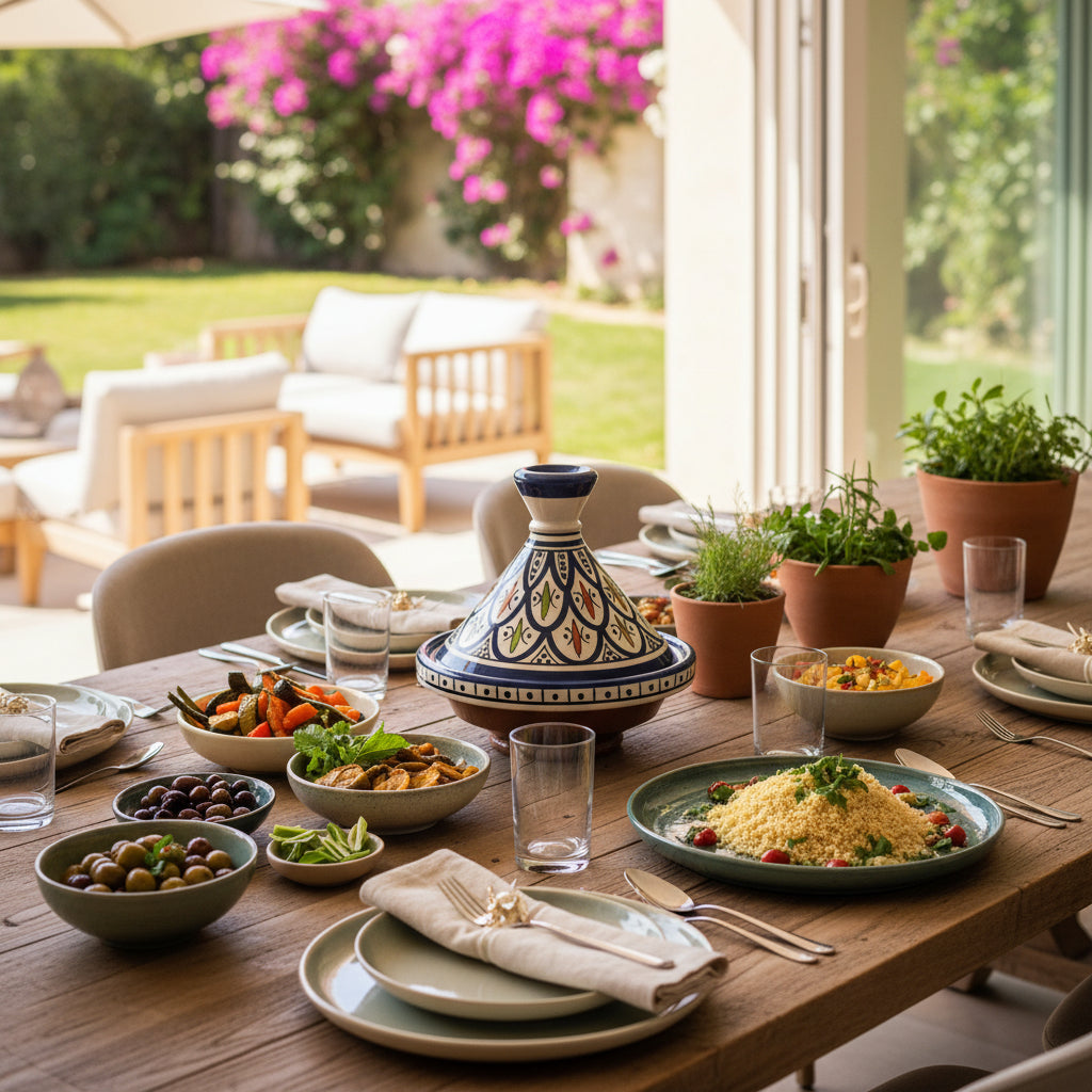 Sahara Tagine Blue Multi